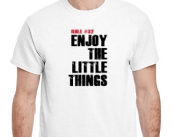 Zombieland, Rules | Zombieland Enjoy the Little Things | T-shirt