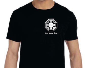 Lost | Dharma Initiative with name | T-Shirt