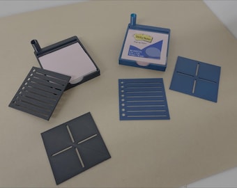 Sticky Note Holder with List/Grid Template