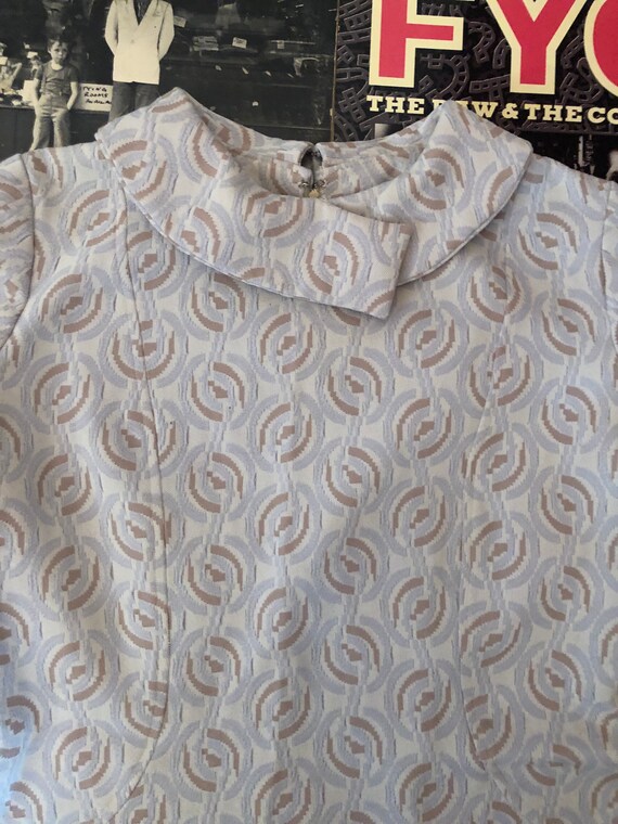 Polyester dream...Peter Pan collar