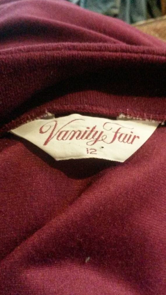 Vintage Vanity Fair house coat..very Carol Brady - image 2