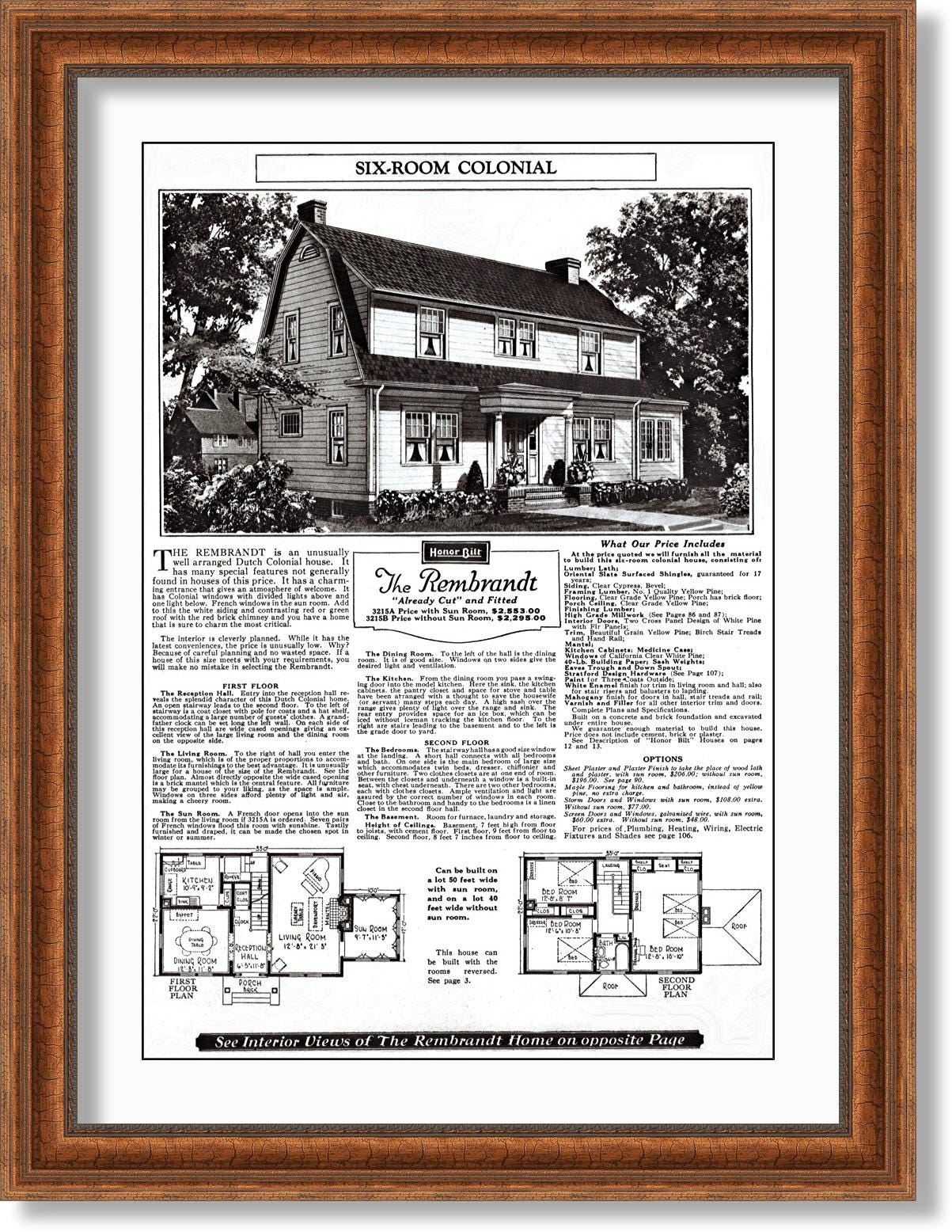 Dutch Colonial Sears Styles