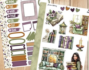 Mood Reader Journaling and Deco Stickers