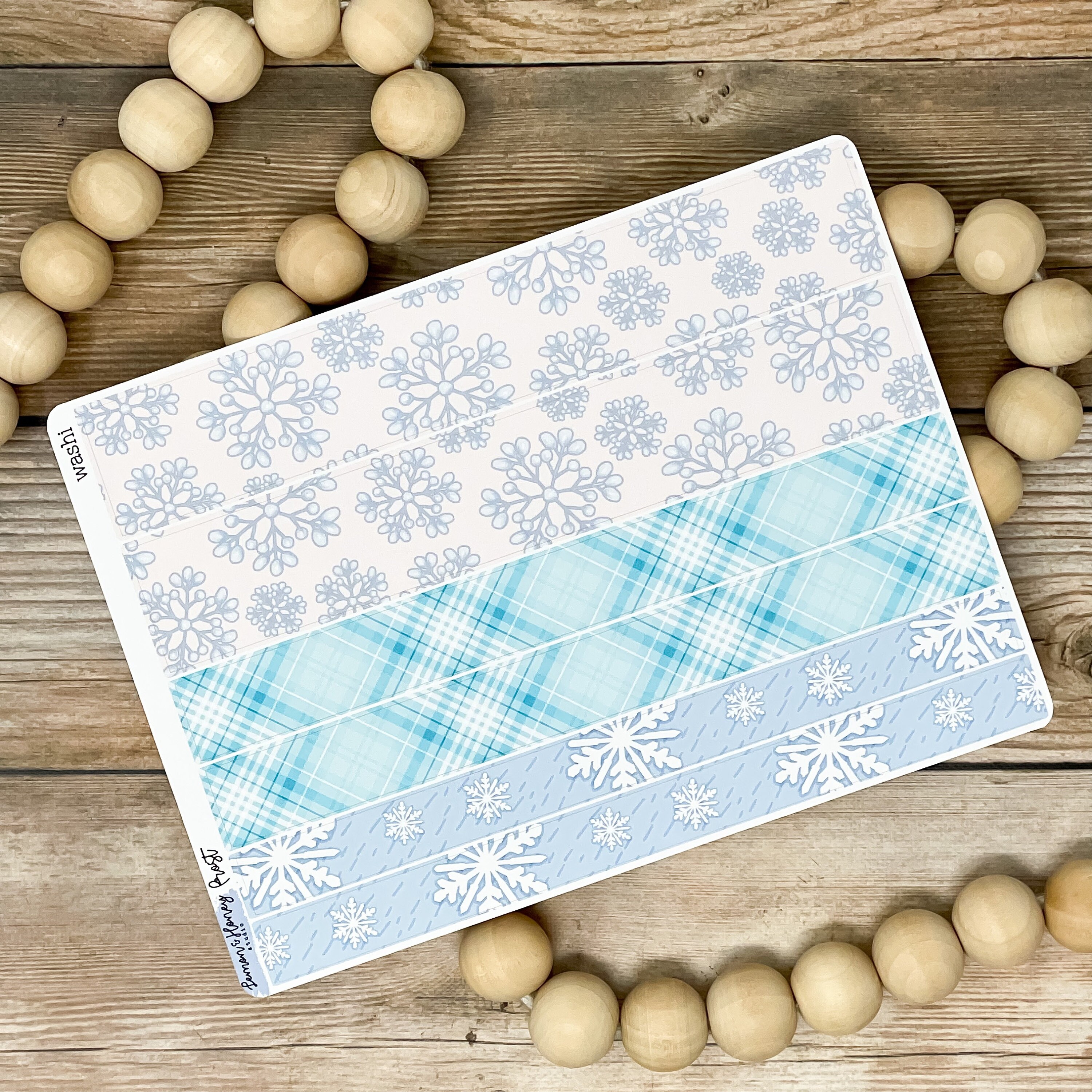 Frost Vertical Weekly Planner Sticker Kit - Etsy