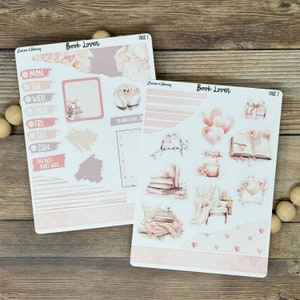 Book Lover Journaling Stickers