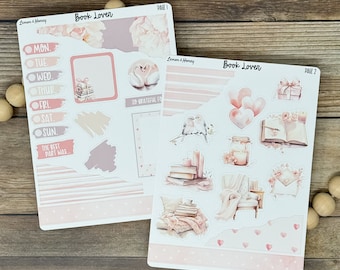 Book Lover Journaling Stickers