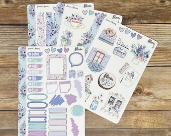 Bloom Journaling and Deco Stickers