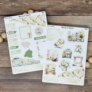 Spring In Bloom Journaling Stickers