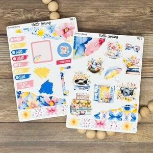 Hello Spring Journaling Stickers