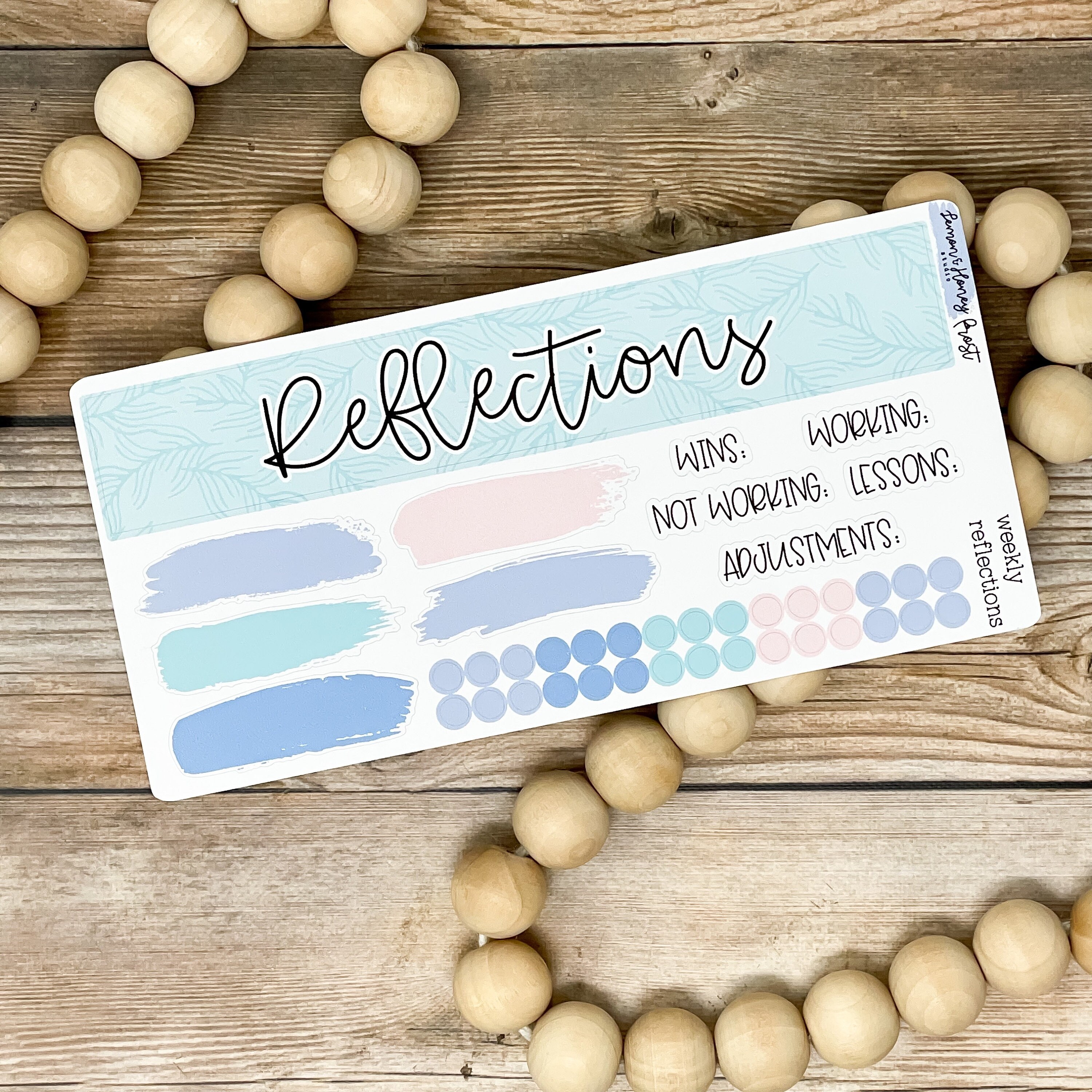 Frost Vertical Weekly Planner Sticker Kit - Etsy