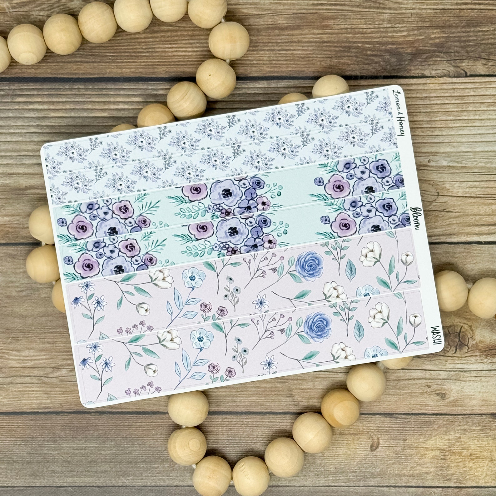 Bloom Vertical Weekly Planner Sticker Kit - Etsy