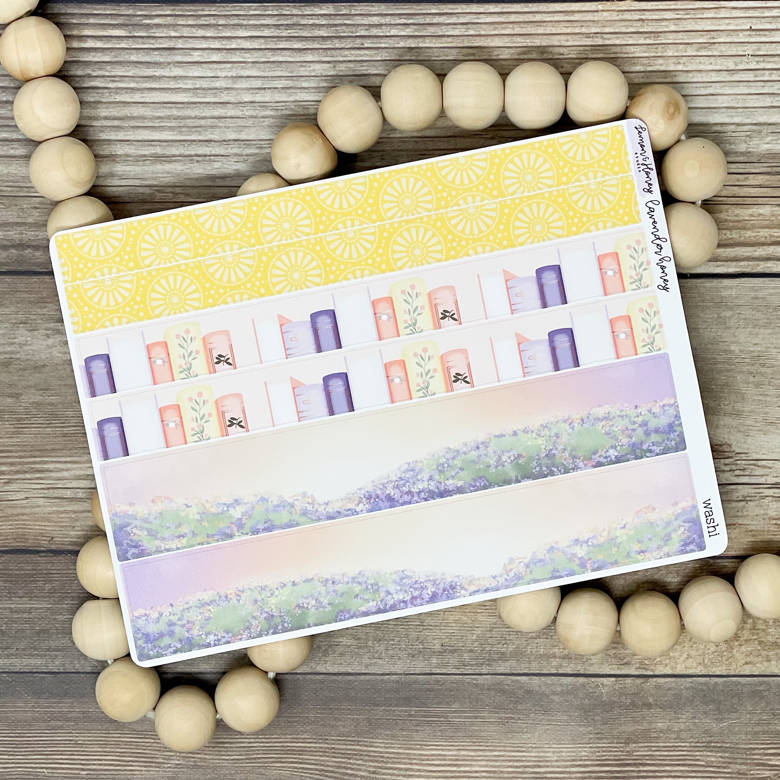 Lavender Honey Weekly Planner Sticker Kit - Etsy