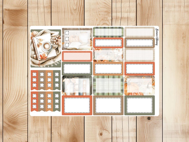 Cozy Planner Weekly Planner Sticker Kit - Etsy