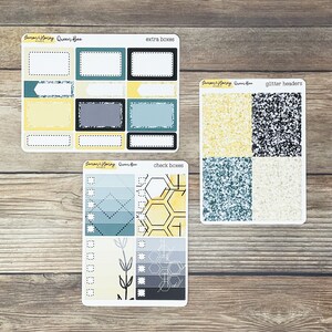 Queen Bee Vertical Weekly Planner Sticker Kit - Etsy