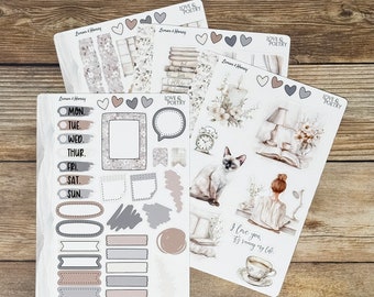 Love & Poetry Journaling and Deco Stickers