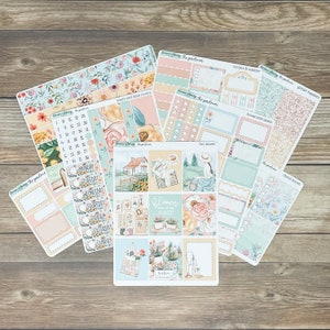 The Gardener Vertical Weekly Planner Sticker Kit - Etsy