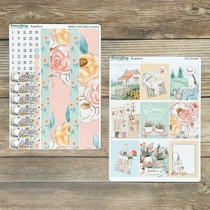 The Gardener Vertical Weekly Planner Sticker Kit - Etsy