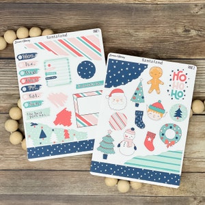 SantaLand Journaling Stickers