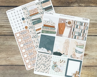 Herbst Evermore Wochenplaner Sticker Kit