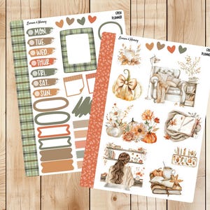 Cozy Planner Journaling and Deco Stickers