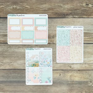 The Gardener Vertical Weekly Planner Sticker Kit - Etsy