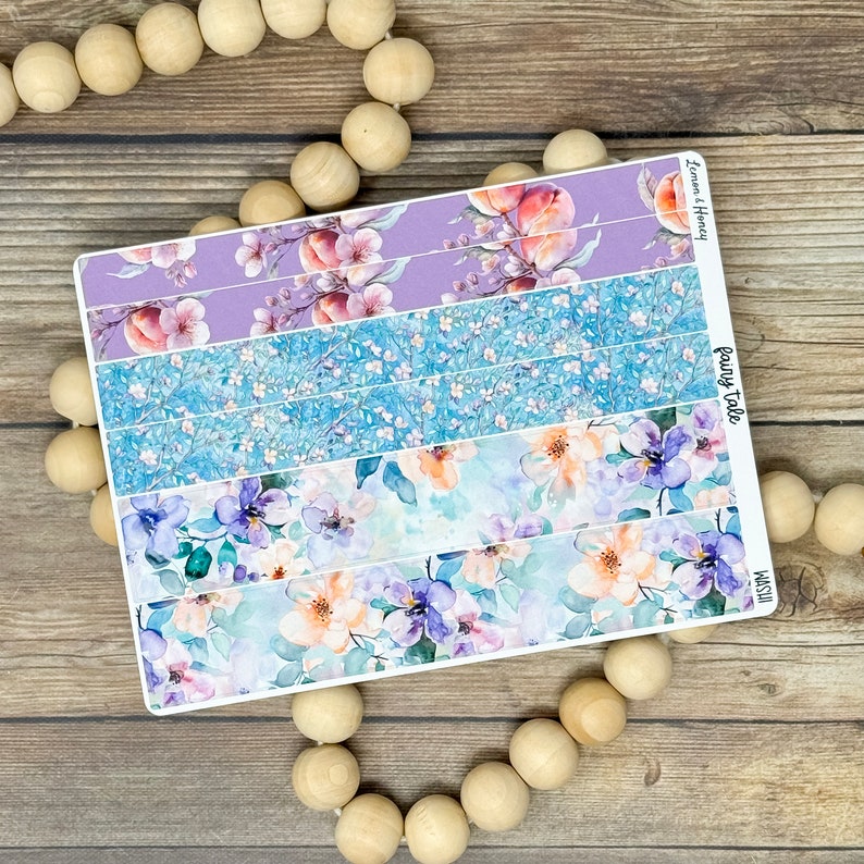 Fairy Tale Vertical Weekly Planner Sticker Kit - Etsy