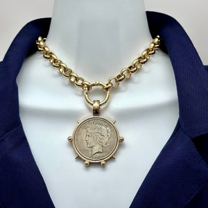 Maria pascual japanese coin necklace sale