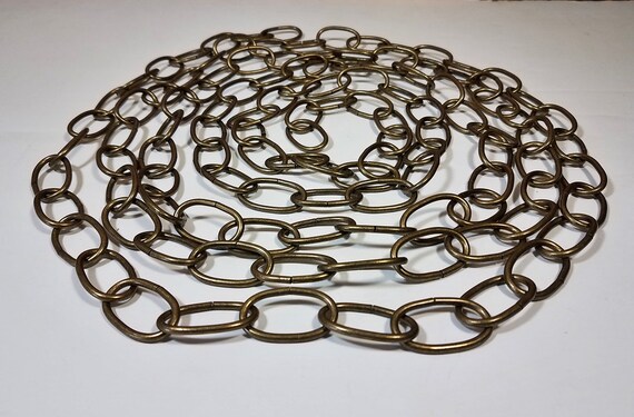 12 Feet Vintage NOS Swag Lamp Chain 