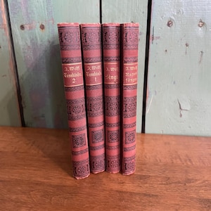Antique Book Collection 1880&#39;s Julius Wolff book collection Written in German