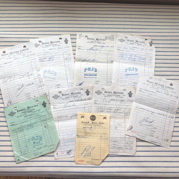 Gas Station Receipts Etsy