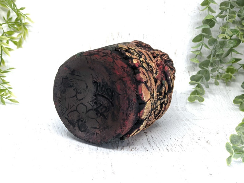 Mushroom Apothecary Jar Autumn Woodland Cottagecore Potion Etsy