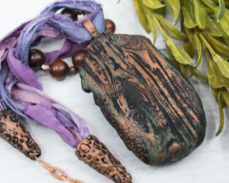 Totem Ram Necklace Sheep Goddess Necklace Pagan Jewelry Pagan Necklace Wiccan Jewelry Witchcraft Talisman Wiccan Necklace OOAK Last One