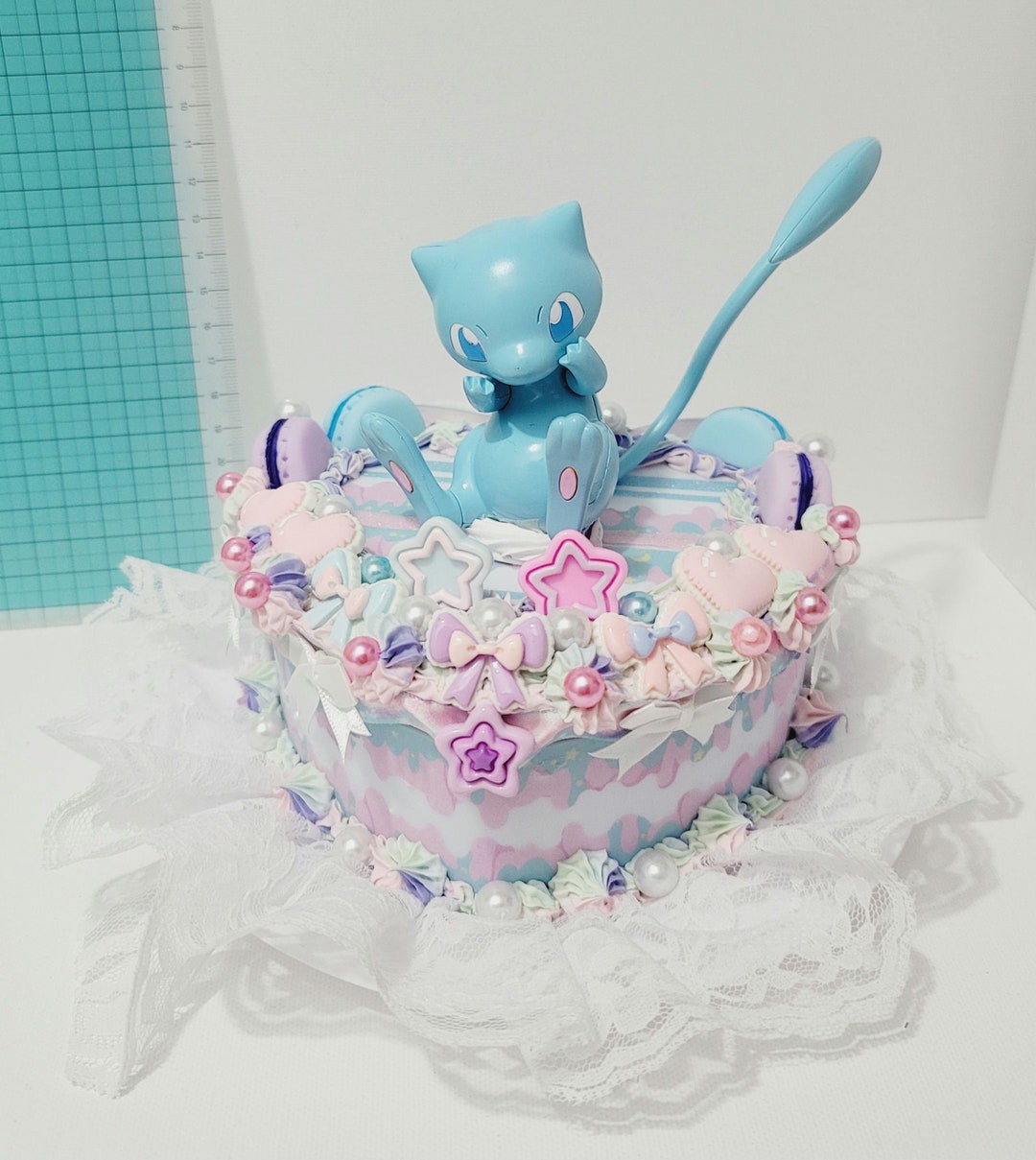 Shiny Mew Decoden Fake Cake Jewelry Box - Etsy