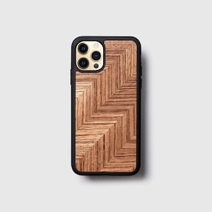 Handcrafted wooden inlay case for iPhone 16 Pro, 15, 14.. Gift accessory, Aesthetic Phone case, Minimal case, Wood gifts for men