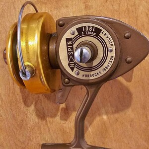 Vintage Horrocks Ibbotson HI Spin Model C 1901 Spinning Reel From
