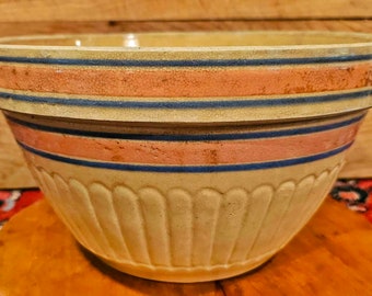 Great Vintage McCoy Yelloware Bowl- 10.5"- made in USA