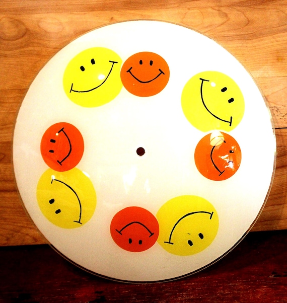 Vintage Smile☘色々割引中☘専用 Very Cool Vintage Midcentury Smiley Face/happy Face Glass