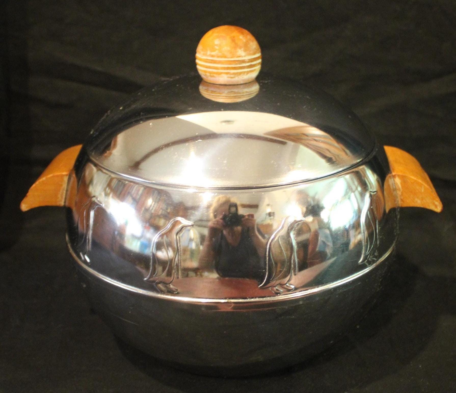 Art Deco Ice Bucket - Etsy
