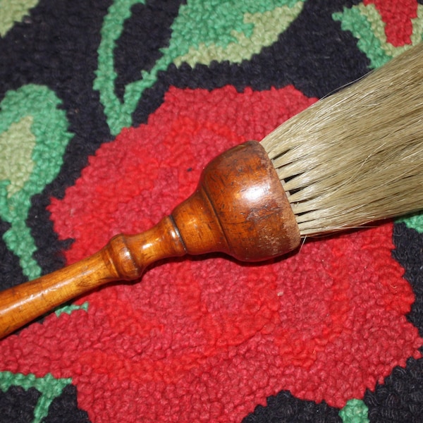 Antique Horse Hair Brush Etsy