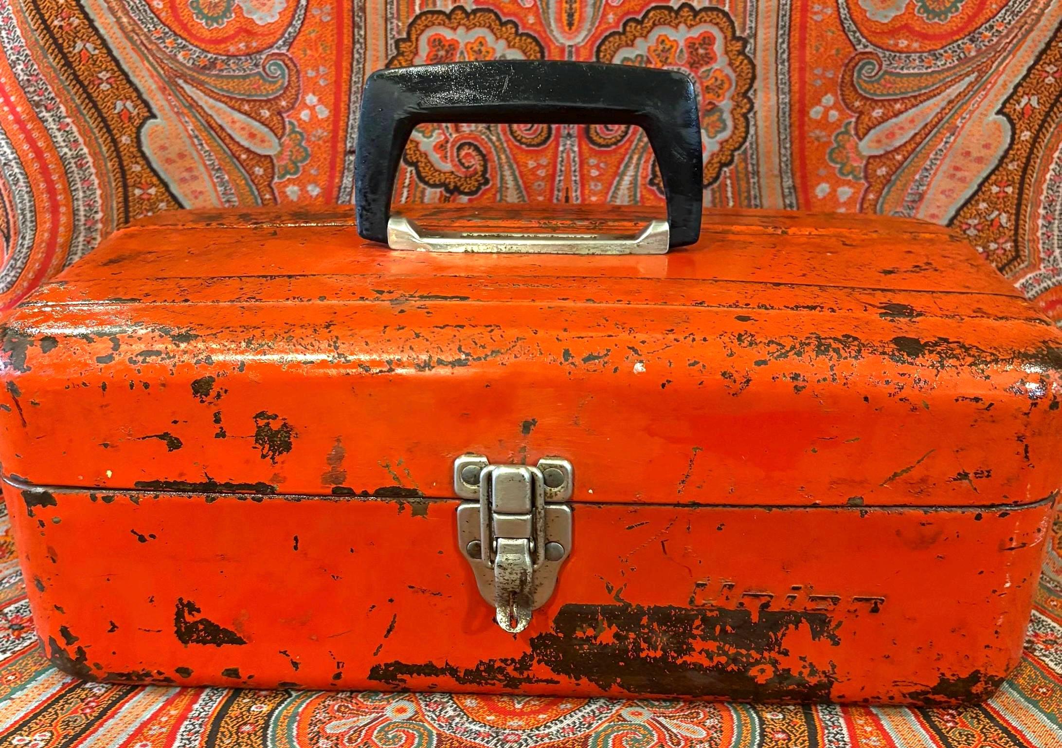 Vintage Tool Box Metal - Etsy