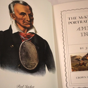 The McKenney-Hall Portrait Gallery of American Indians: signed and  numbered by James D. Horan with Red Slipcase