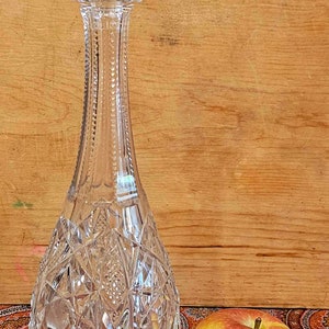 Gorgeous  Baccarat Crystal Decanter with Original Stopper- Made in France