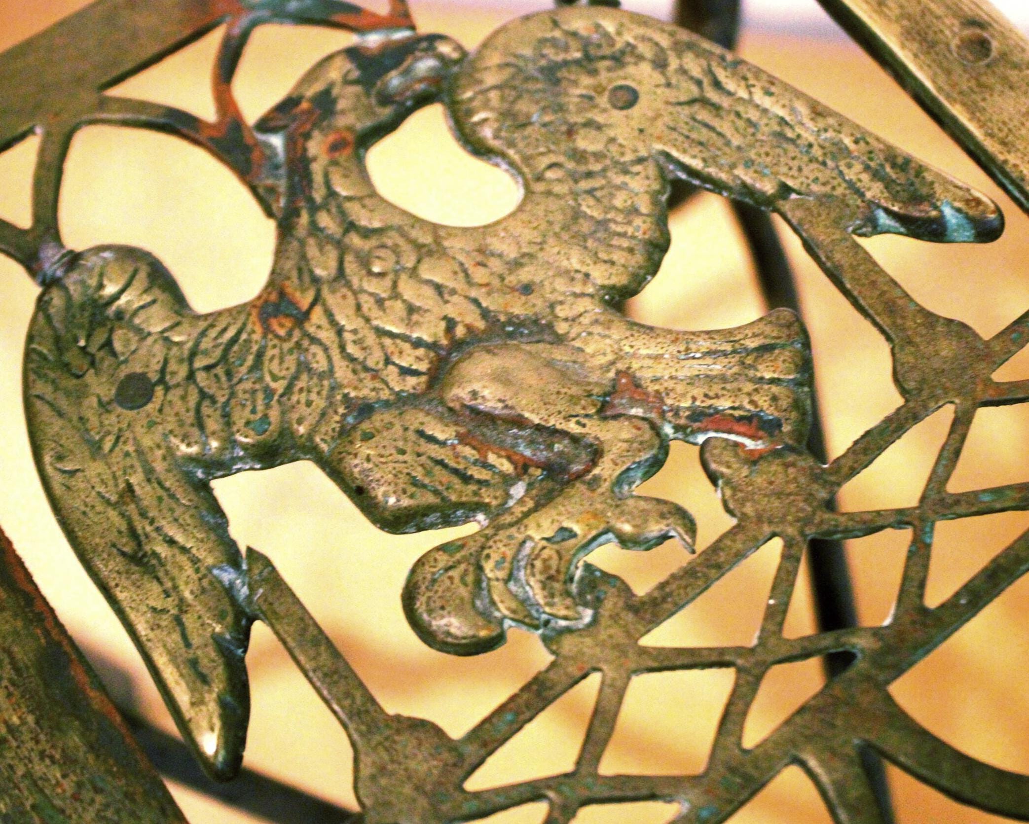 Brass Federal Eagle - Etsy