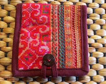 Authentic handwoven cotton fabric 2mx1m.