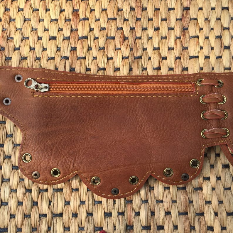 Festival Hip Bag iPhone Pocket Travel Belt Steampunk Belt Bag Waist Bag The Lotus Leather Utility Belt Fanny Pack Gift For Her