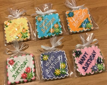 birthday cookies etsy