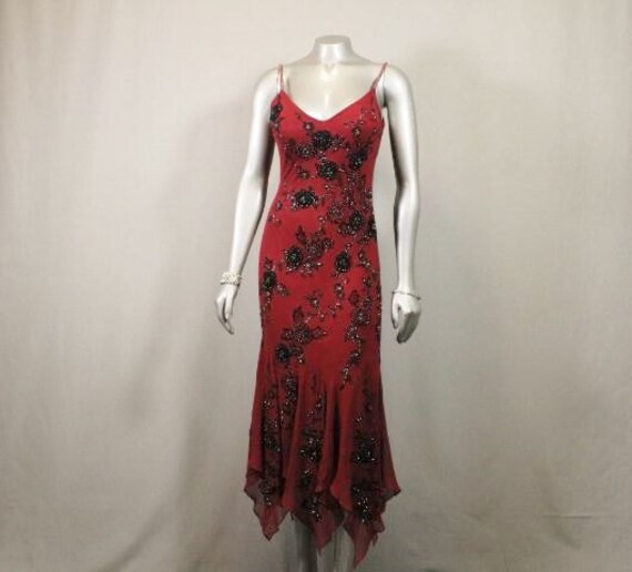 Red Hollywood Glamour Red Carpet Worthy Gown Hot P