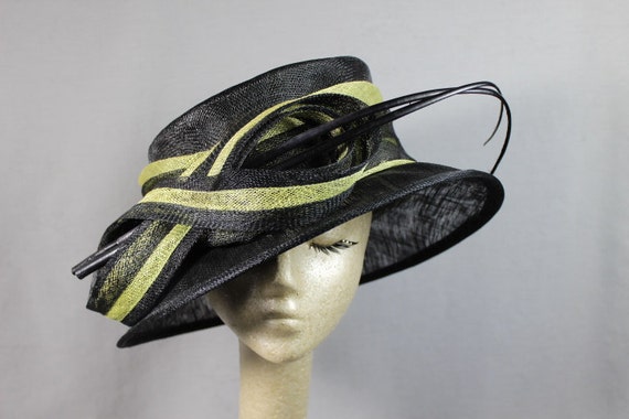 Vintage Black and Gold Vintage Hat Vintage 90s King Cobra Golf Black w/ Gold Embroidery  main image 3