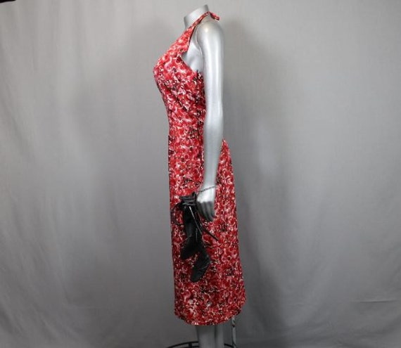 Free Shipping USA Sizzling Sexy 40's Red Halter S