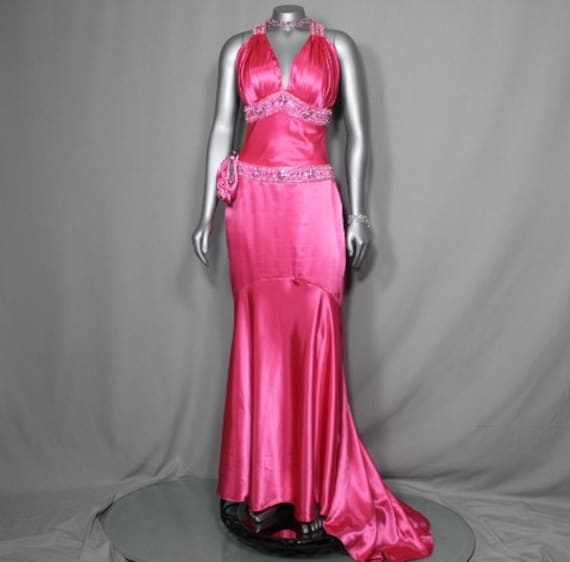 SALE SEXY VAMP Pink May West Style Prom Stage Show Mardi Gras Diva's Gown - Etsy SALE SEXY VAMP Pink May West Style Prom Stage Show Mardi Gras Diva's Gown - Etsy